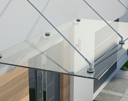 Aesthetic Enhancements of Glass Canopy Image – Sky Glass London