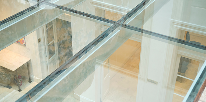Glass Floors Installation Image - Sky Glass London