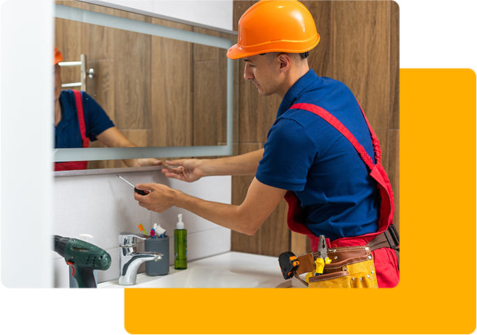 Mirror Installation – Sky Glass London