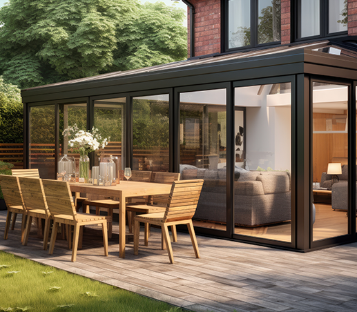 Planning Permission and Regulations for Glass Extensions Image – Sky Glass London